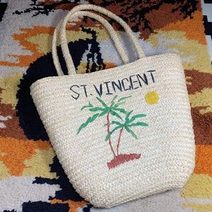 Woven, St. Vincent, beach tote!!